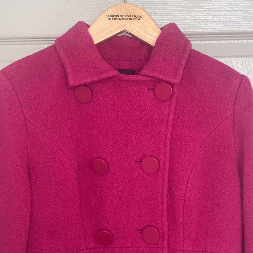 EXPRESS peacoat, women’s XS - Picture 2 of 9